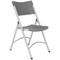 Global Industrial Resin Seat Folding Chair, Gray 695540GY - alternate 1